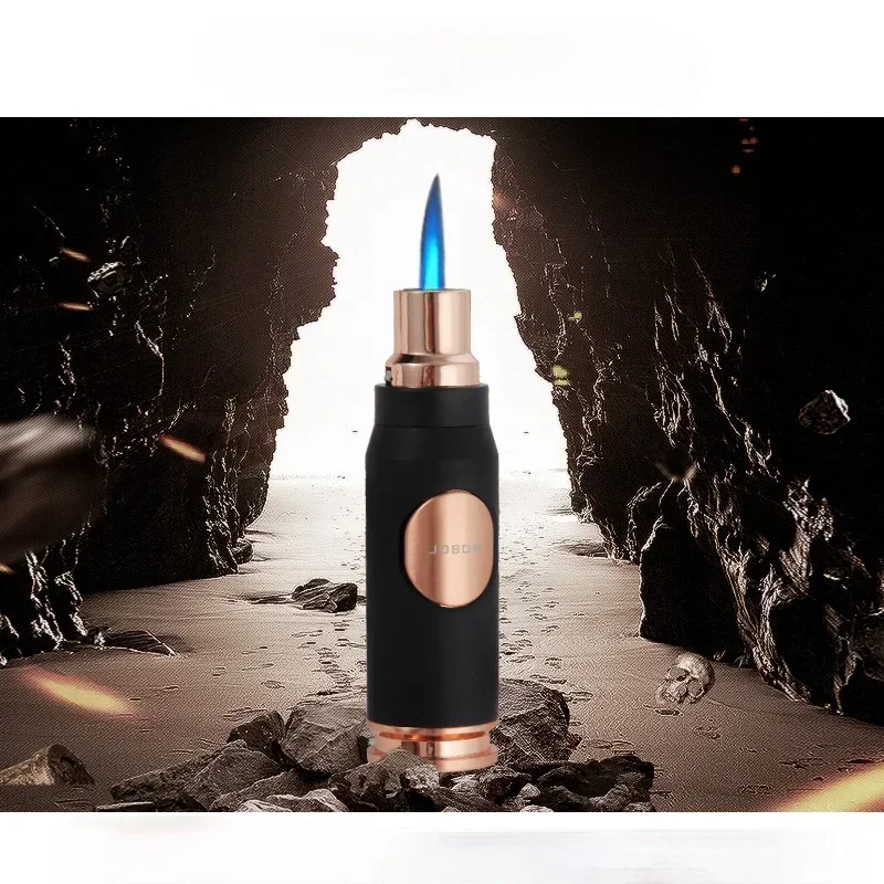 JOBON New Bullet-shaped Cigar Lighter Multi-uses Butane Gas Torch Lighter Spray Gun Cigarette Lighter Men’s Gift Ignition Tools