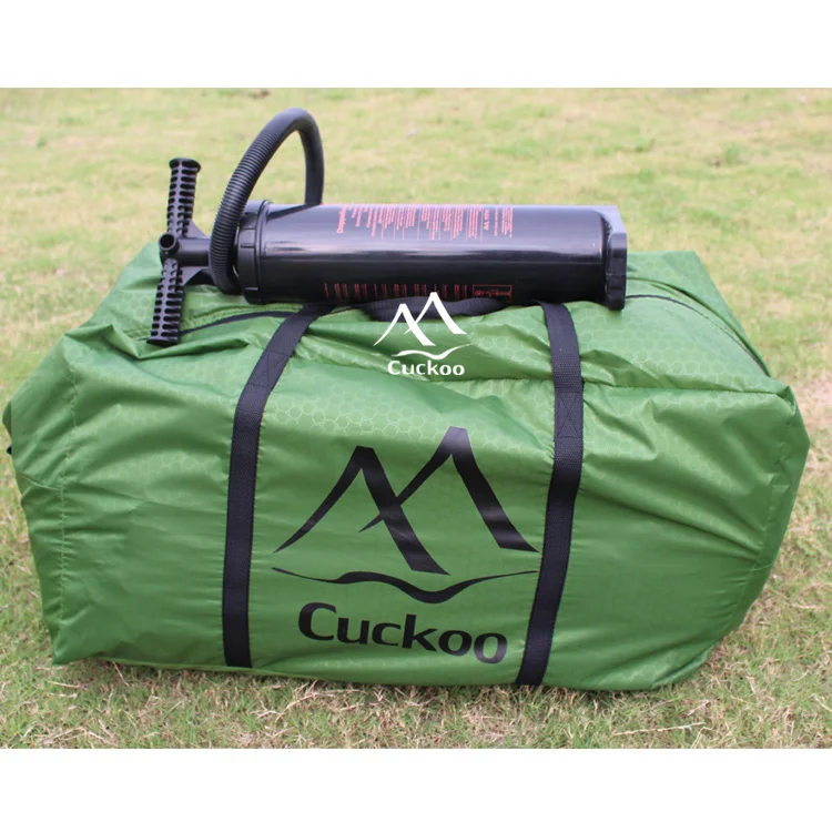 8 ~ 10 Person Fast Set Up Family Camping Tent with Folding Inflatable Tube