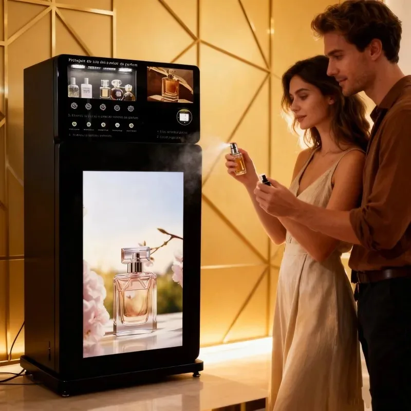 Customized Vending Machine for Perfumes Perfume-vending-machine-for-sale Perfume Vending Machine Spray Plus Dispenser