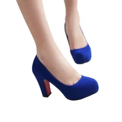 2017 Limitata Zapatos Mujer Tacon Shoes Big Size 34-43 Colore nuovo Autunno della Molla Delle Donne Pompe delle Donne Scarpe Tacchi Alti Pu A35-1