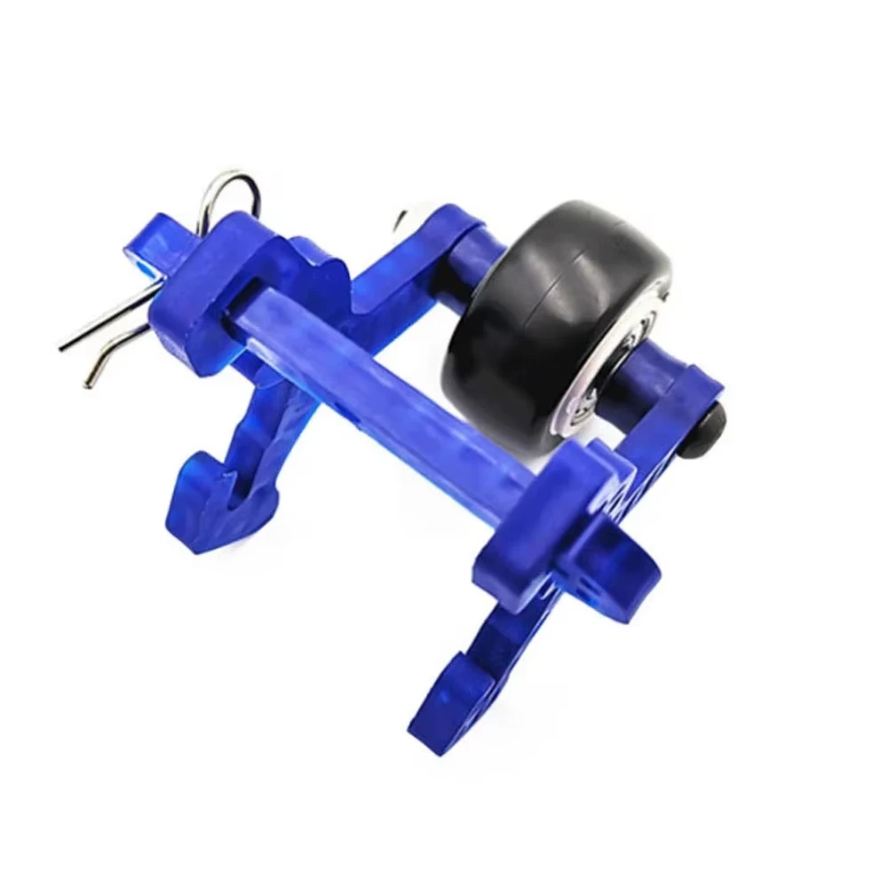 1Set Plastic Metal High Speed Wheelie Bar Anti-roll Wheel For HSP 94108 94111 94188 1/10 Scale RC monster Car Accessory