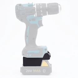 Adapter Converter For Deko 20v Li-ion Batteries To Makita Tools Converter(Not include tools and battery)