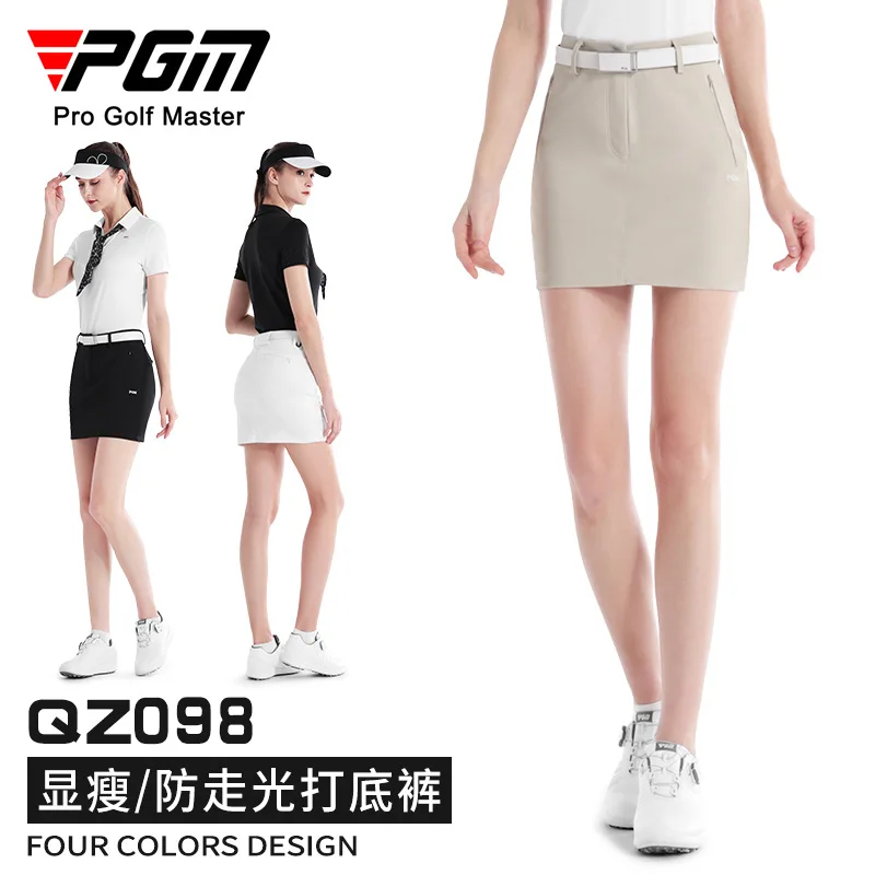 

PGM Golf Women's Summer Hip Hugging Short Skirt Set Breathable and Slimming, Hip Hugging Skirt Style