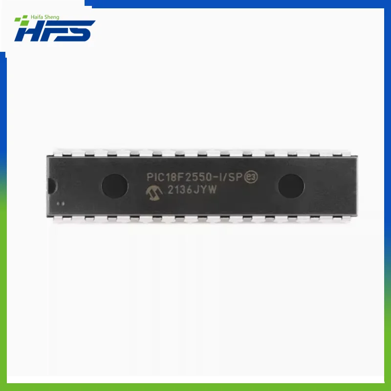 

original PIC18F2550-I/SP PDIP-28 high-performance enhanced flash USB microcontroller