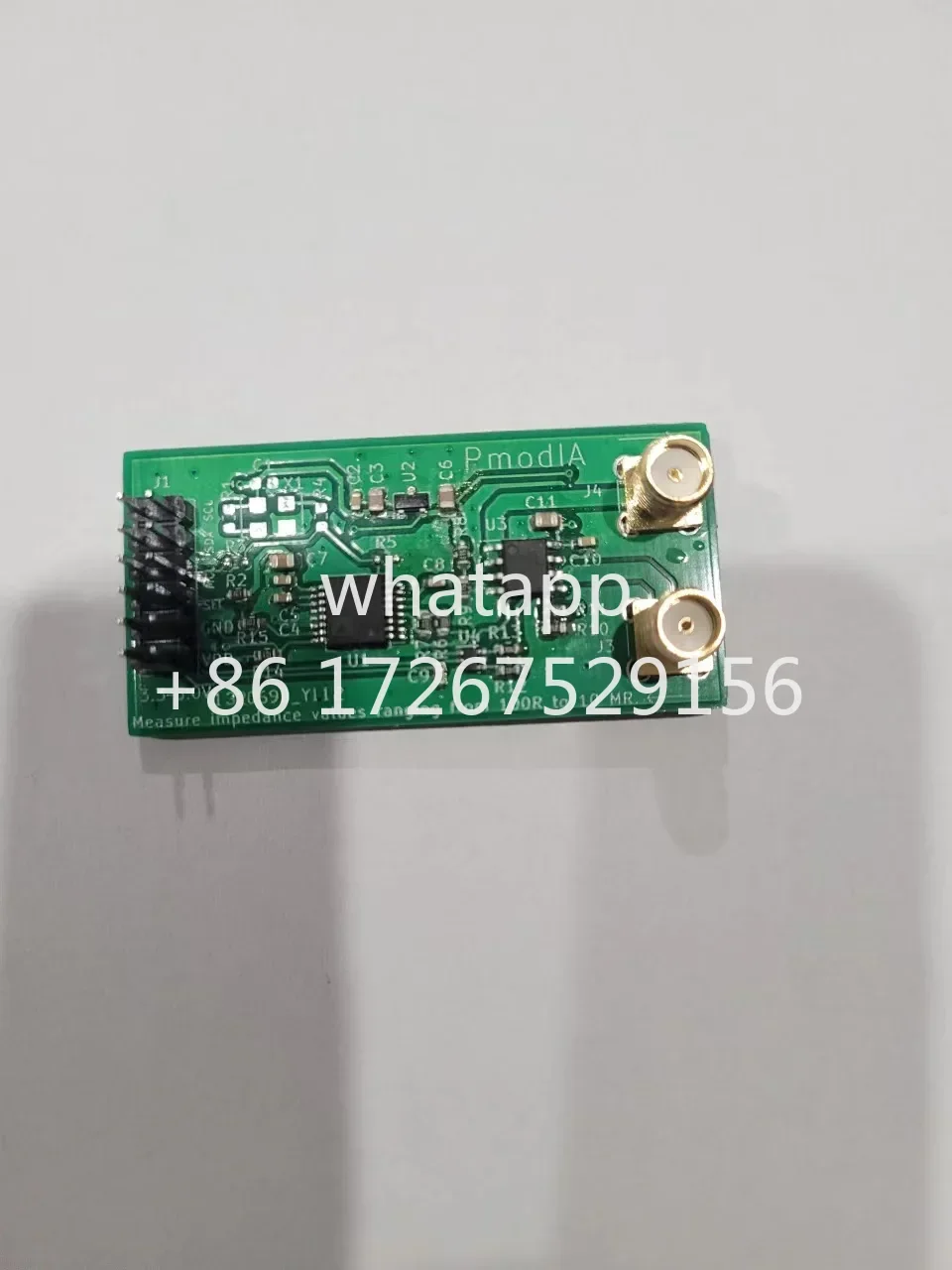 

For AD5933 PmodIA Evaluation board
