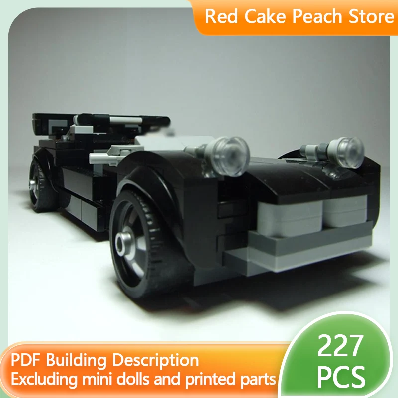 

Speed Racing Car Model MOC Building Bricks Top Tier Sports Car Modular Technology Children Holiday Gifts Assemble Toys Suit