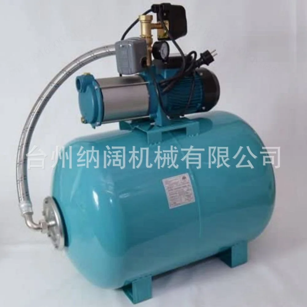 1300W Stainless Steel Automatic Water Booster Self-Priming Centrifugal Pump with 100L Pressure Tank for Water Supply