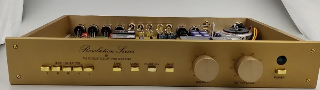

AMXKER FM255 1:1 replica of the Swiss classic circuit fever hifi preamplifier 2024 latest version