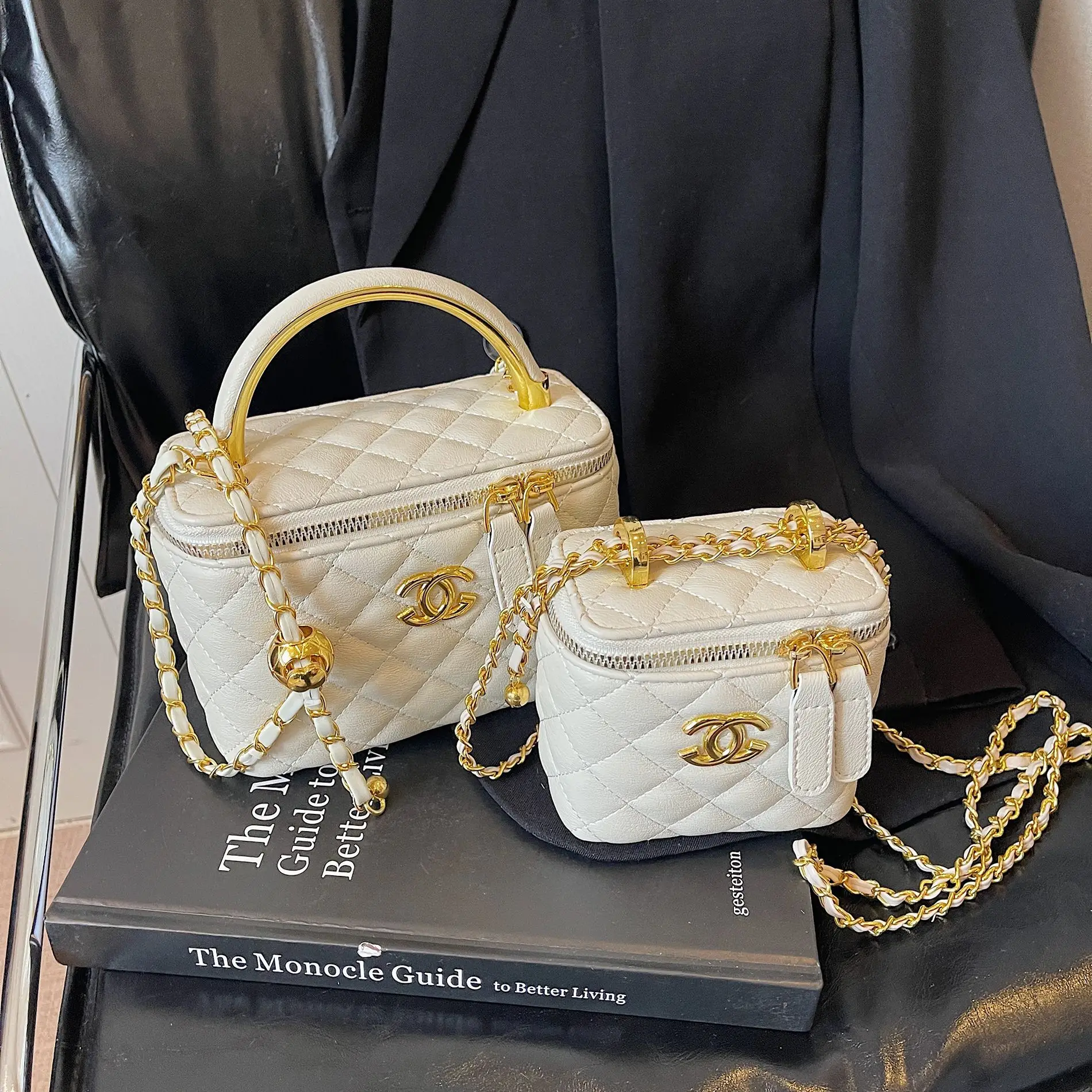 

Структурованная квадратная сумка с цепочкой, универсальная женская сумка через плечо, текстурированная сумка через плечо премиум-класса для любого случая