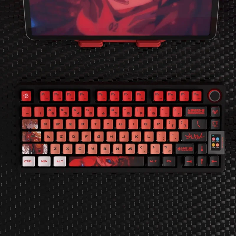 

Transparent machinery customized keycap Sublimation PBT material Original magnetic axis DIY personalized keycap