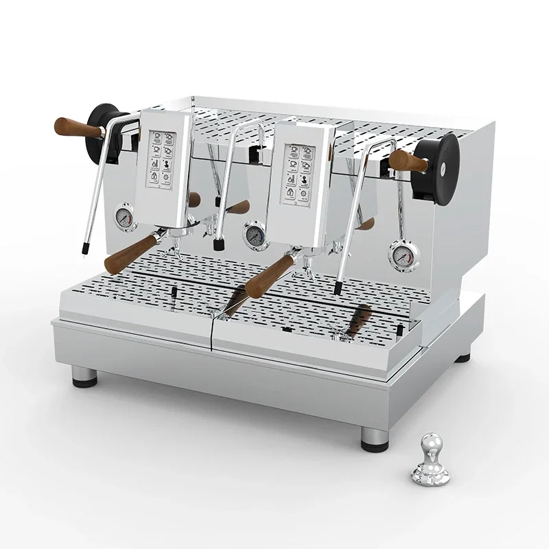 2 Groups Semi-automatic Professional Commercial Espresso Coffee Machine