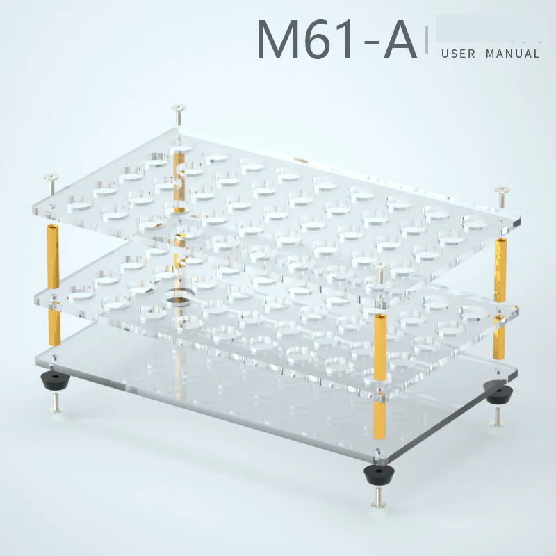 Amaoe M61 A B C D Screwdriver Tweezers Storage Rack Pliers Electronic Component Container PVC Tool Box for Phone Repair