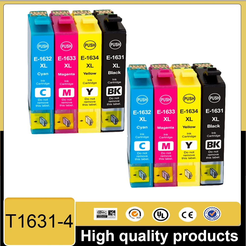 Vilaxh 16XL T1631 Ink Cartridge Compatible For Epson WorkFor