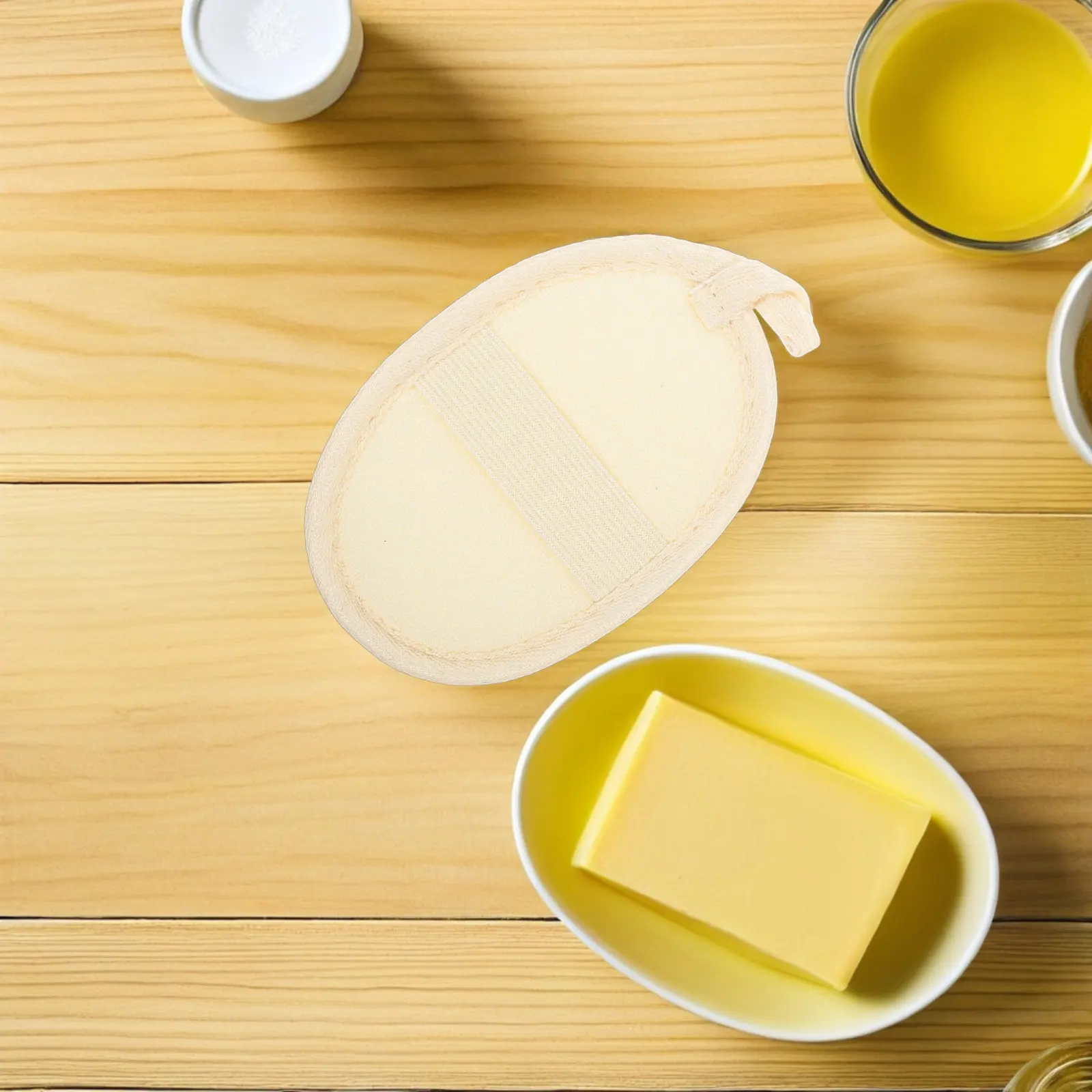 

8Pcs Natural Loofah Body Scrubber Exfoliating Pads Shower Bath Soft Face Makeup Remover Natural Exfoliating Loofah Body Scrubber