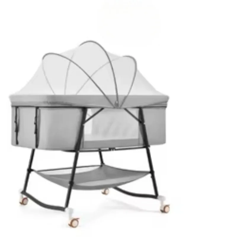 Removable multifunctional portable folding crib