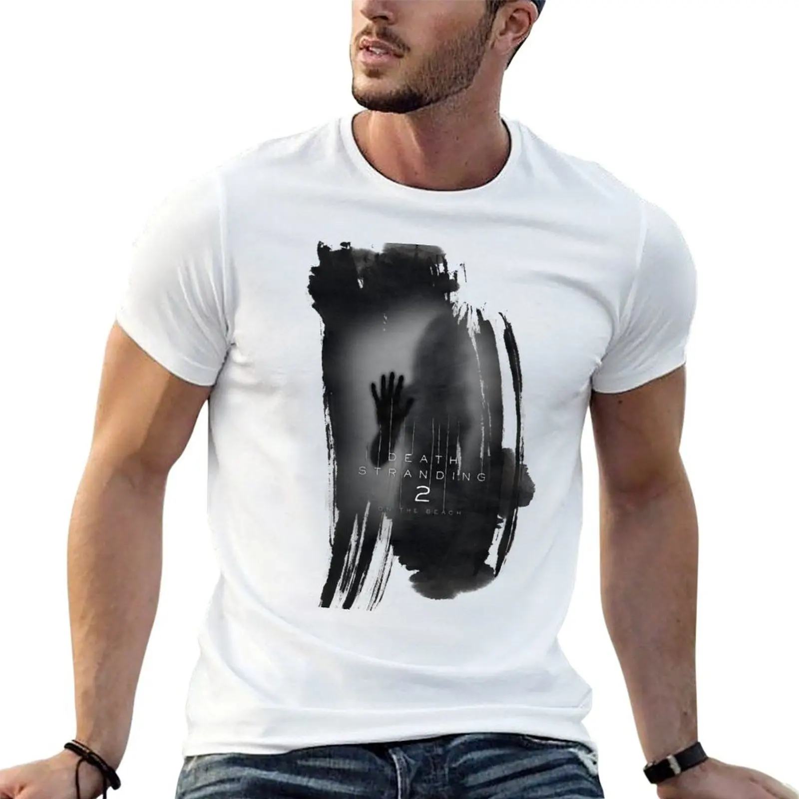 

Death Stranding 2 On The Beach T-Shirt man t shirts graphic anime tshirt t shirt personalised T-Shirt