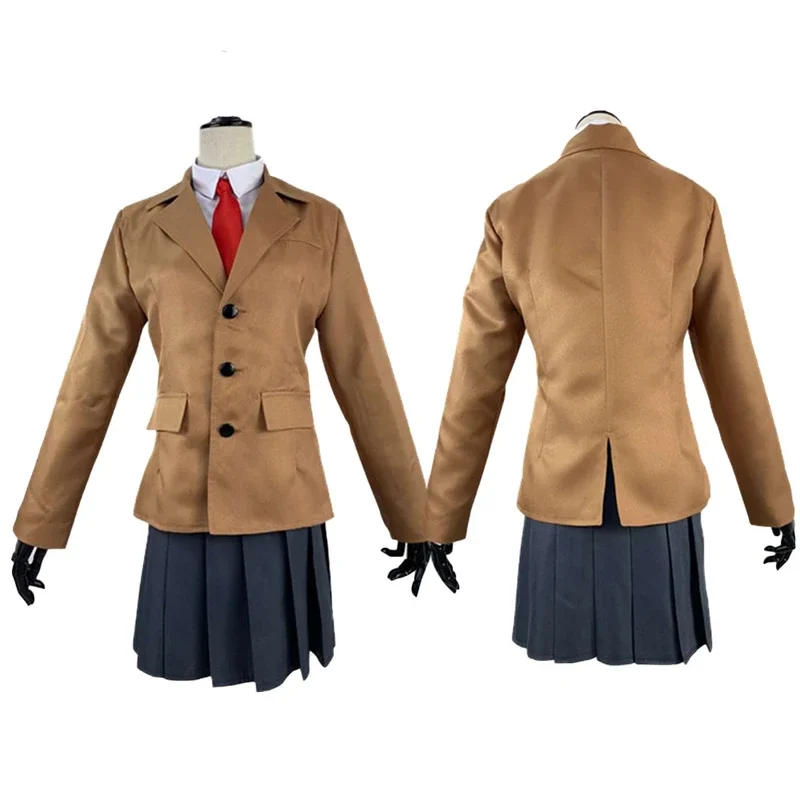 Anime Seishun blind Yarou series Sakurajima Mai Cosplay Costume Full set school uniform skirt azusgawa Sakuta cosplay costume