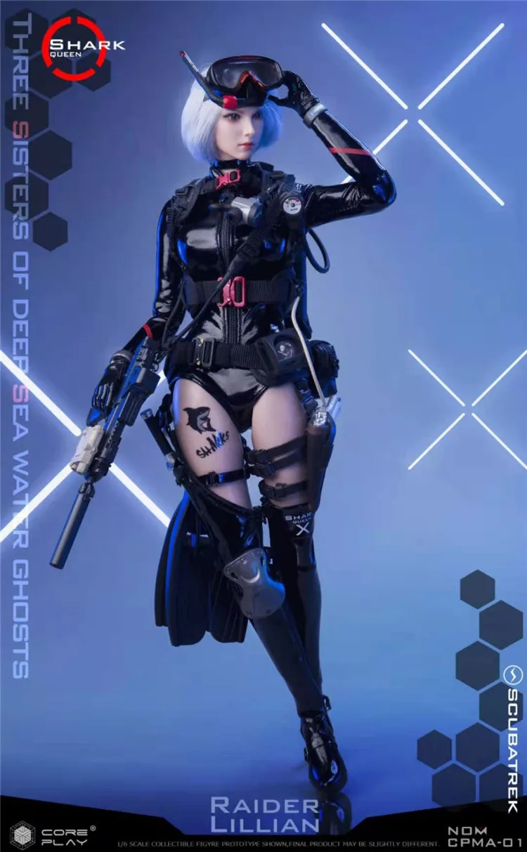 Coreplay CPMA-01 1/6 Female Soldier Assaulter LILLIAN Full Set 12\'\' Action Figure Model Toy In Stock For Fans Collection