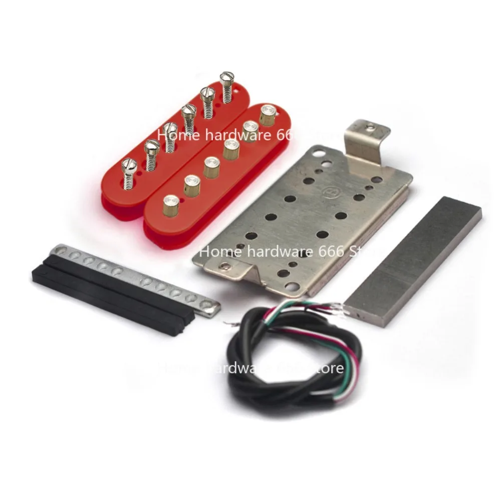 Pickup DIY Kit Class 2 Double Coil Pickup Parts One-word Pattern Iron Core Four-core Cut Single