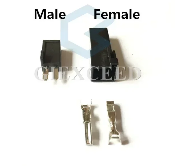 2 Sets 2 Pin AC Assembly HSR7021-2.3-11 HSR7021-2.3-21 6098-0060 Rectifier Diode Socket Auto Connector Car Automotive Plug