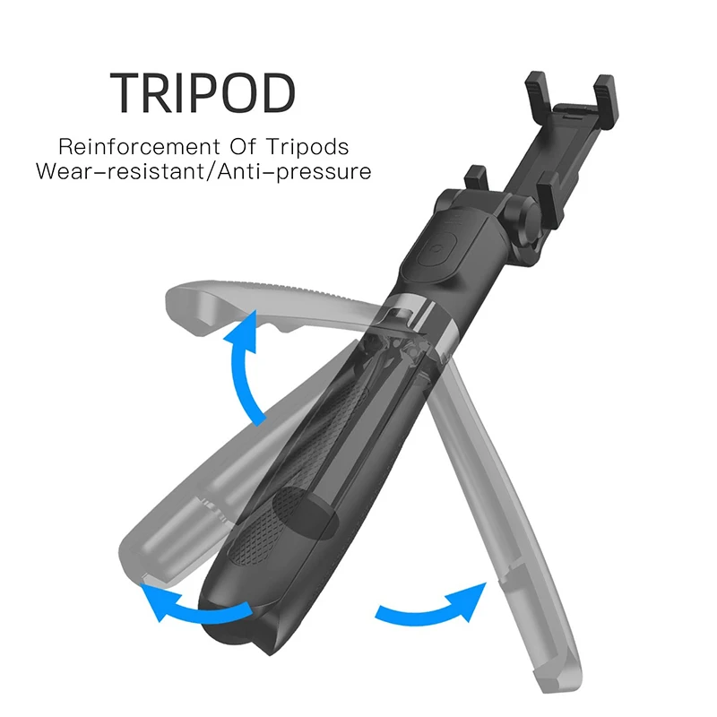 FANGTUOSI ไม้เซลฟี่บลูทูธไร้สาย2022ใหม่พร้อมวงแหวนเซลฟี่หลอดไฟ Led สำหรับถ่ายภาพและสตรีมมิ่งวิดีโอสด
