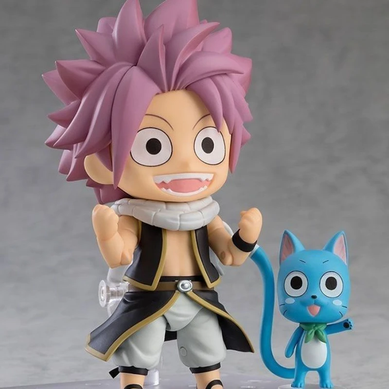 10cm Anime FAIRY TAIL Action Figure Etherious • Natsu • Dragneel 1741# model figures PVC movable Collection Model Dolls Gifts