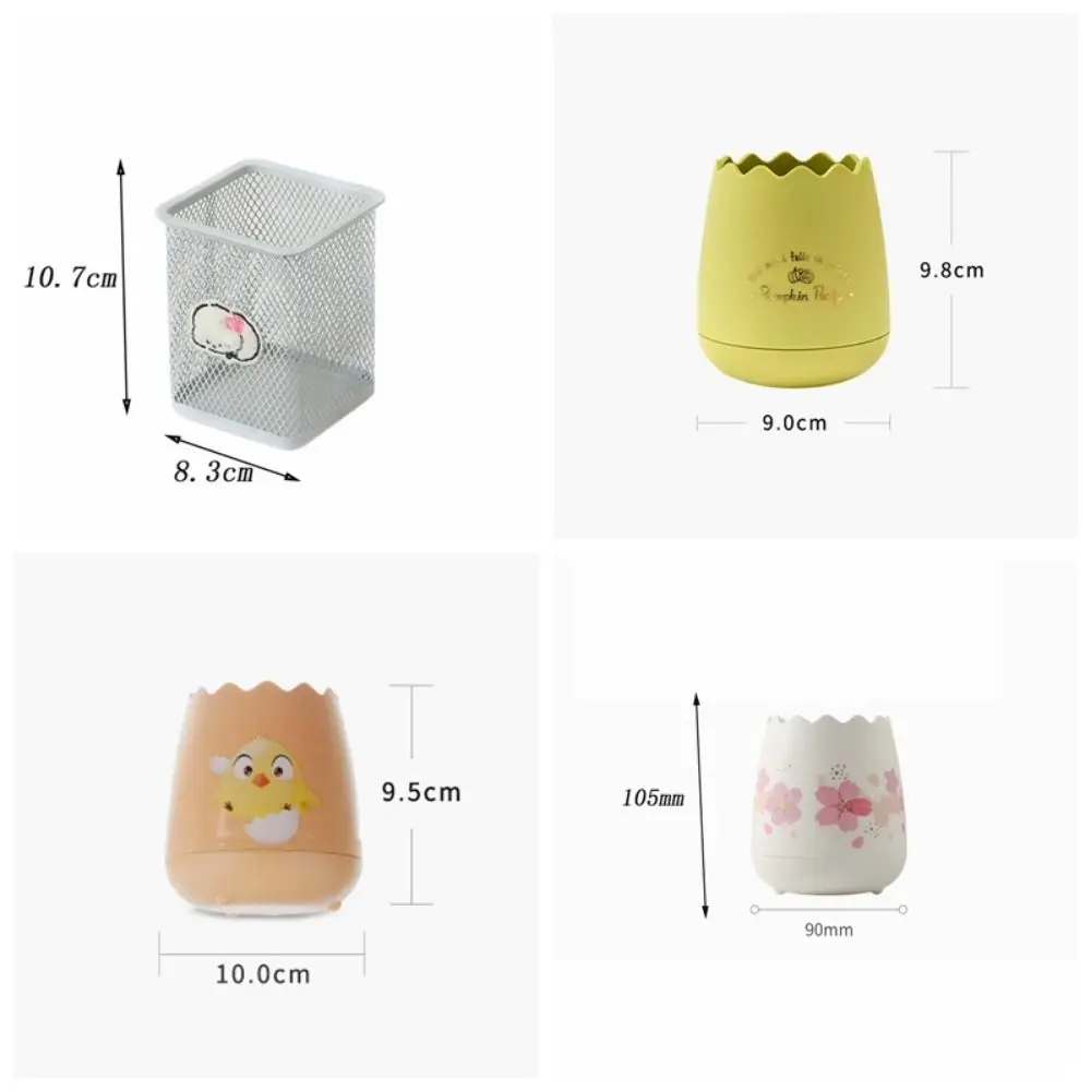 Platz Stift Topf Metall Mesh Bleistift Halter Multifunktions Ei Shell Desktop Storage Box Langlebige Quadratische Bleistift Box Home Office