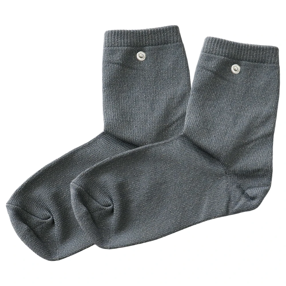 1 Pair Silver Fiber Massage Socks Relaxing Massage Boosts Circulation Foot Acupuncture for TENS EMS Electric Muscle Stimulator