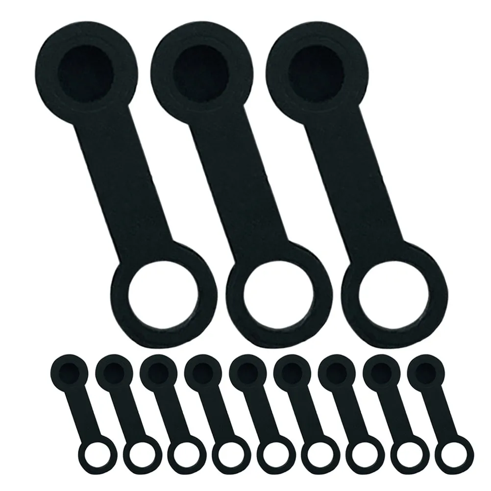 25 шт. резиновых защитных колпачков для ниппелей прокачки тормозов, фитингов для смазки (Zerk), универсальных колпачков для клапанов тормозной жидкости для мотоциклов и автомобилей