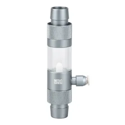 Aquarium CO2 Diffuser Observable Quick Insertion Anti Reflux CO2 External Nebulizer Fish Tank External CO2 Nebulizer Diffuser