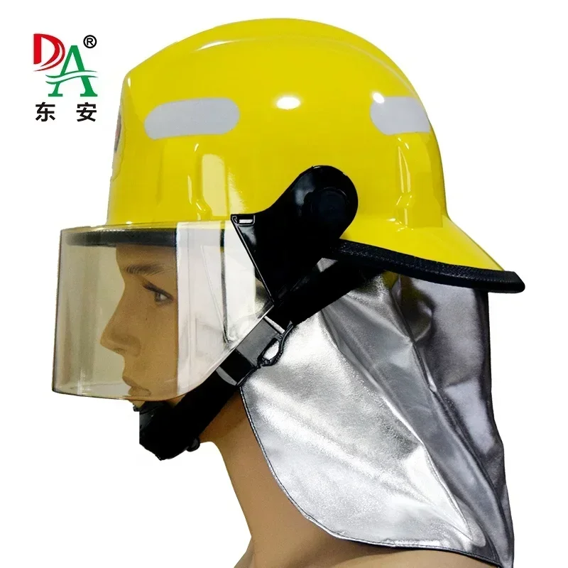 American Style FireFighting Helmet Best selling rescue helmet with anti-fog/scratch visor