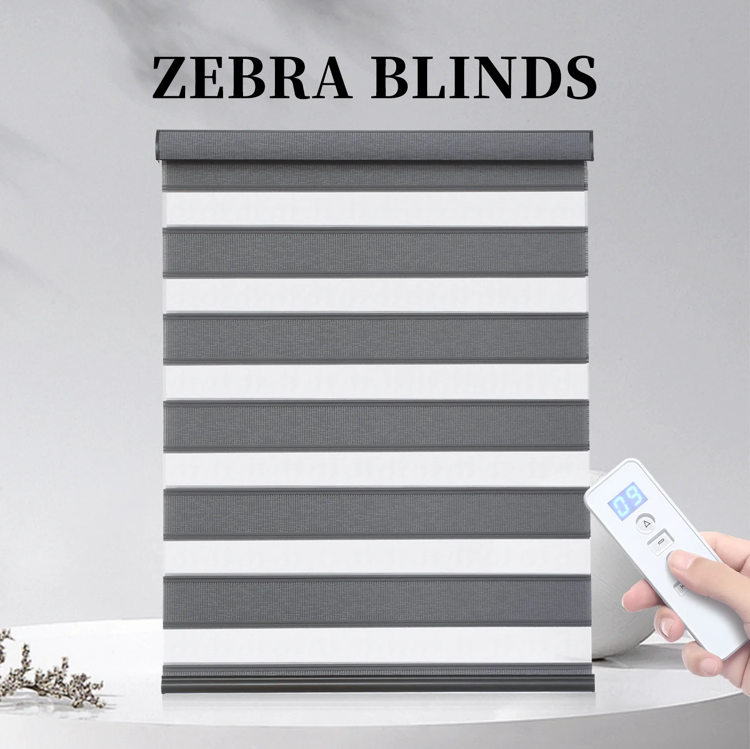 

New Design Woven Blackout Roller Blind Fabric Out Door Roller Blinds Custom Printed Zebra Blinds