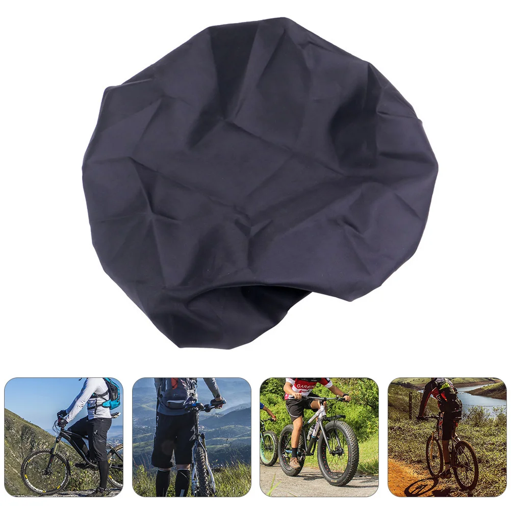

5 Pcs Bike Seat Cover Polyester Waterproof Rain Protection Medium Narrow Large Seats Keeps Saddle Accessories