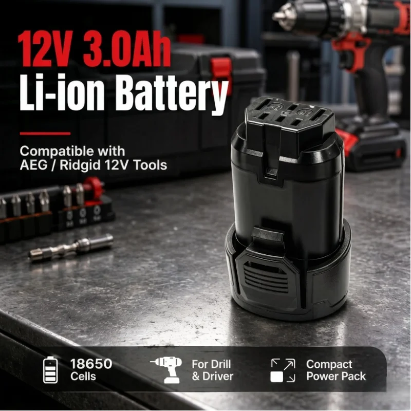 Using A-grade 18650 battery cells, with a real power of 12v 3.0Ah, it is safe, durable, and does not heat up.