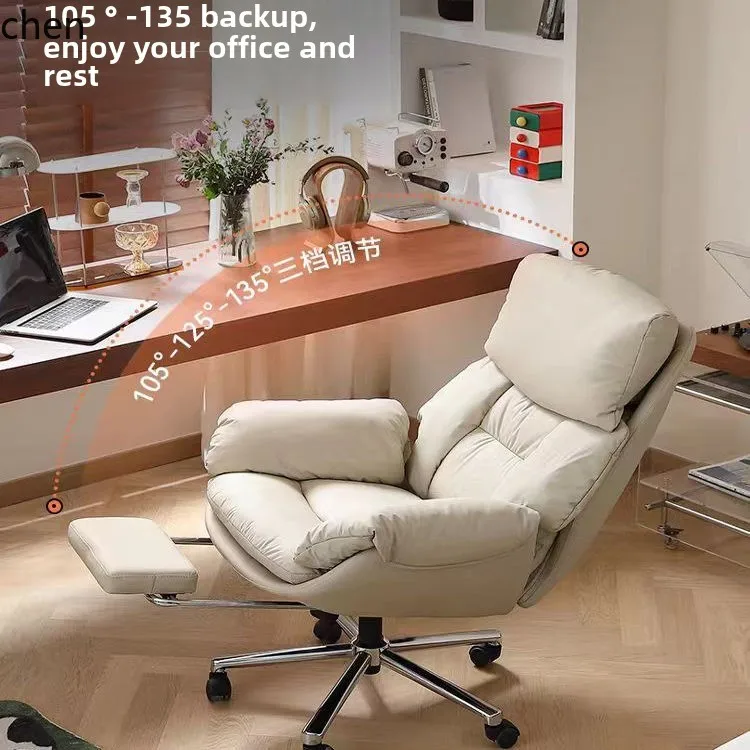 Кресло для руководителя HT Office Boss: Удобное кресло-реклайнер для дома и спальни, игровое кресло для длительного сидения