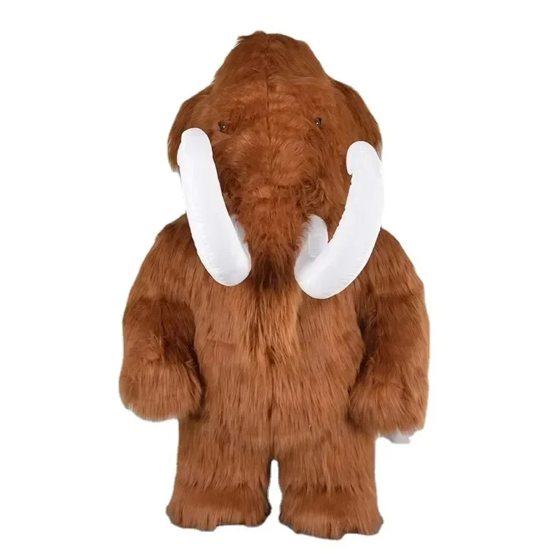 260cm Cosplay Inflatable Mammuthus primigenius Manny elephant Mascot Costume Fancy Dress Party Advertising Ceremony perform show