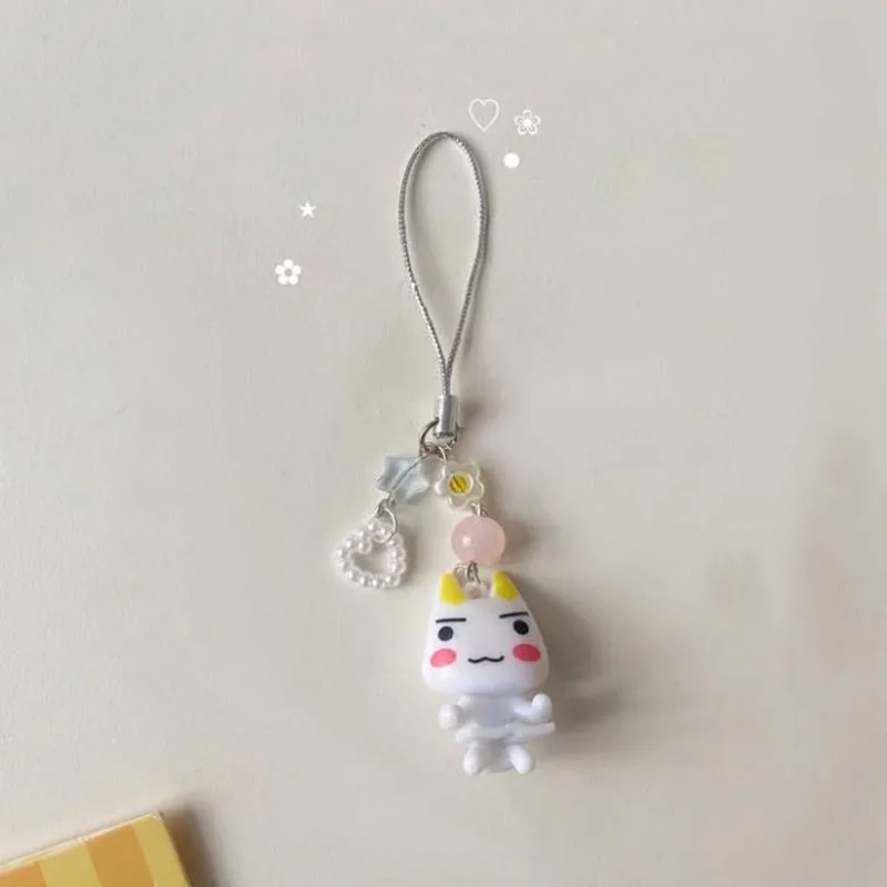 Handmade Toro and Kuro Inoue Cat Phone Charm Cute Beaded Y2K