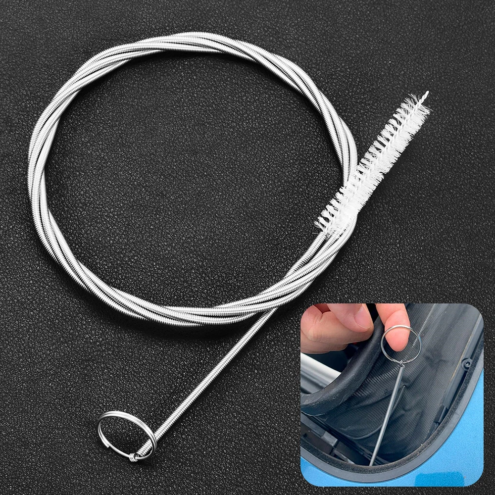 Car Drain Dredge Cleaning Scrub Brush 150cm Auto Sunroof Long Hoses Detailing Cleaning Tool Car Accessories for Mercedes Benz