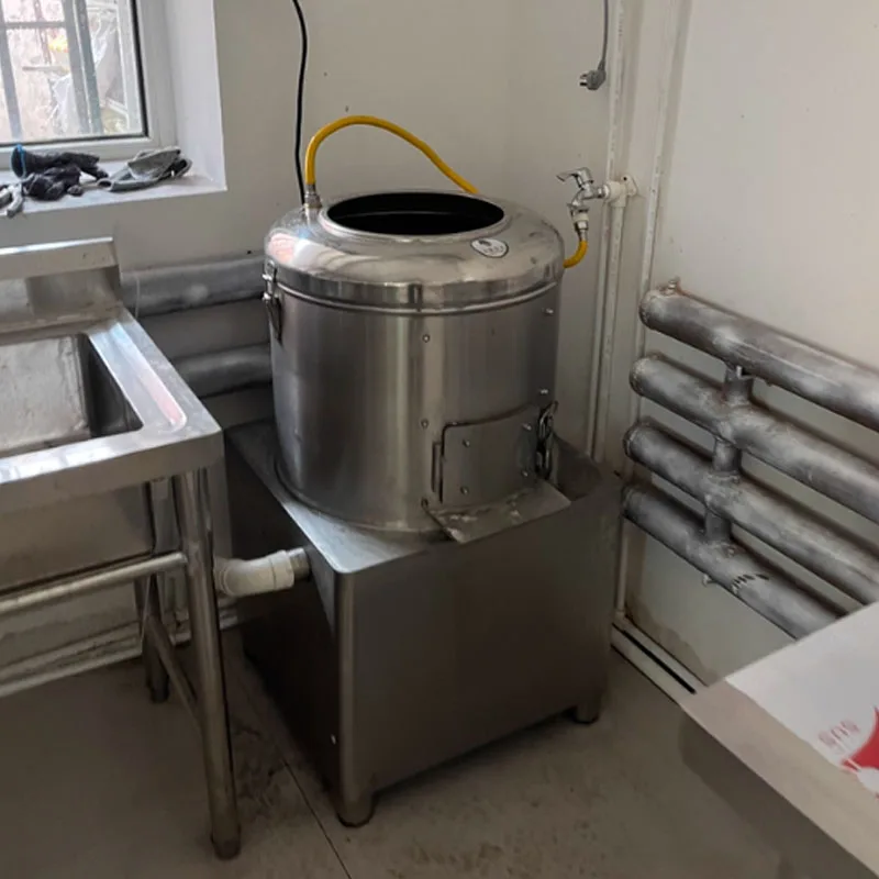

Electric Potato Wash Peeling Machine Stainless Steel Potato Peeler Potato Washer