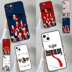 Custodia per telefono Rebelde moda RBD per iPhone 15 14 13 12 Mini 11 Pro Max X XR XS 7 8 Plus SE 2020 Cover posteriore paraurti