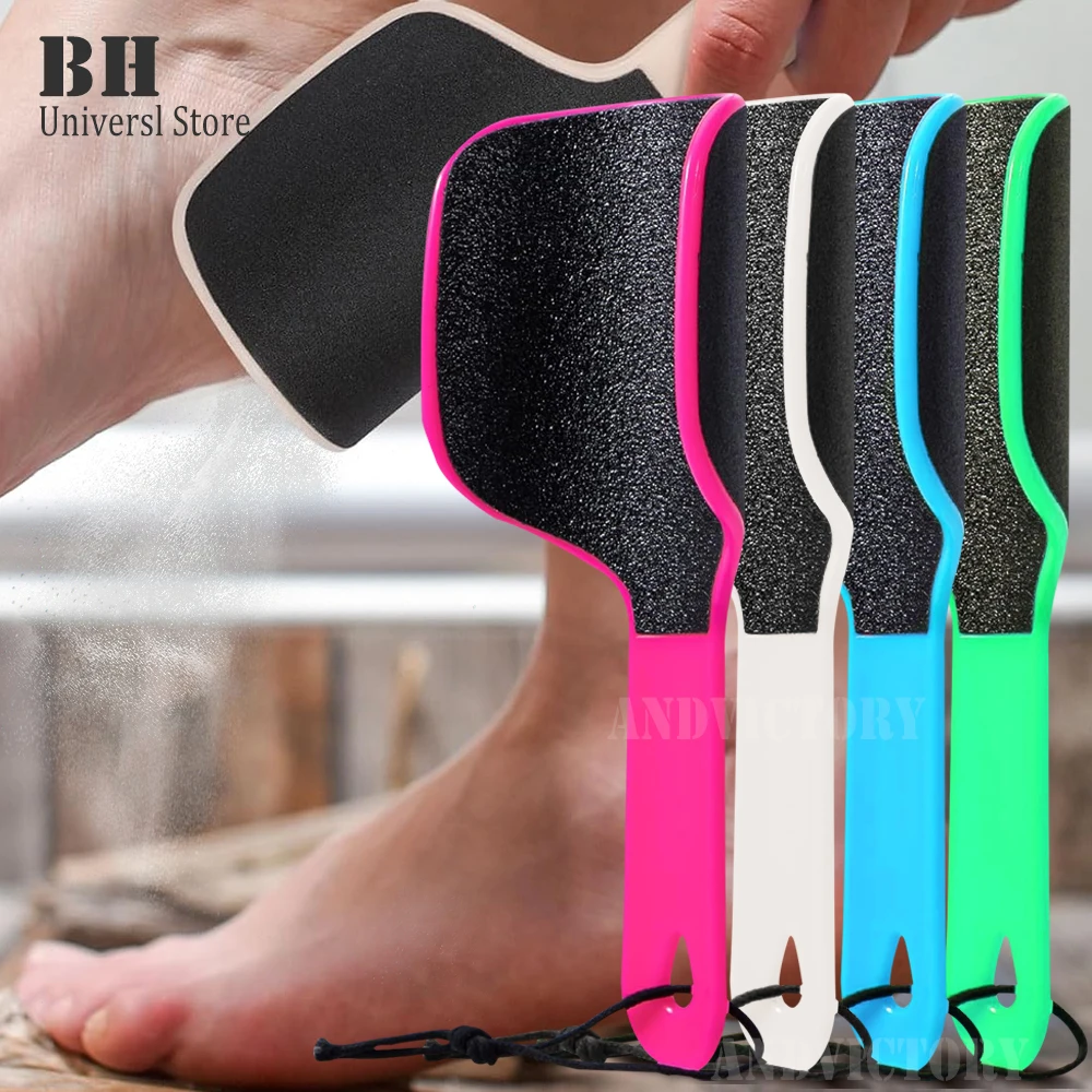 1Pcs U Shaped Curved Foot File Callus Dead Skin Remover Double Side Feet Sander Colossal Foot Scrubber Pedicure Tool