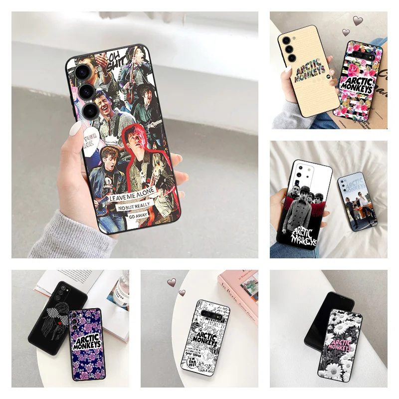 Phone Cases For Samsung Galaxy S23 Plus 5G S22 S21 S20 FE Ultra S10 Lite S9 S8 Arctic Monkey Alex Turner Camera Protective Cover