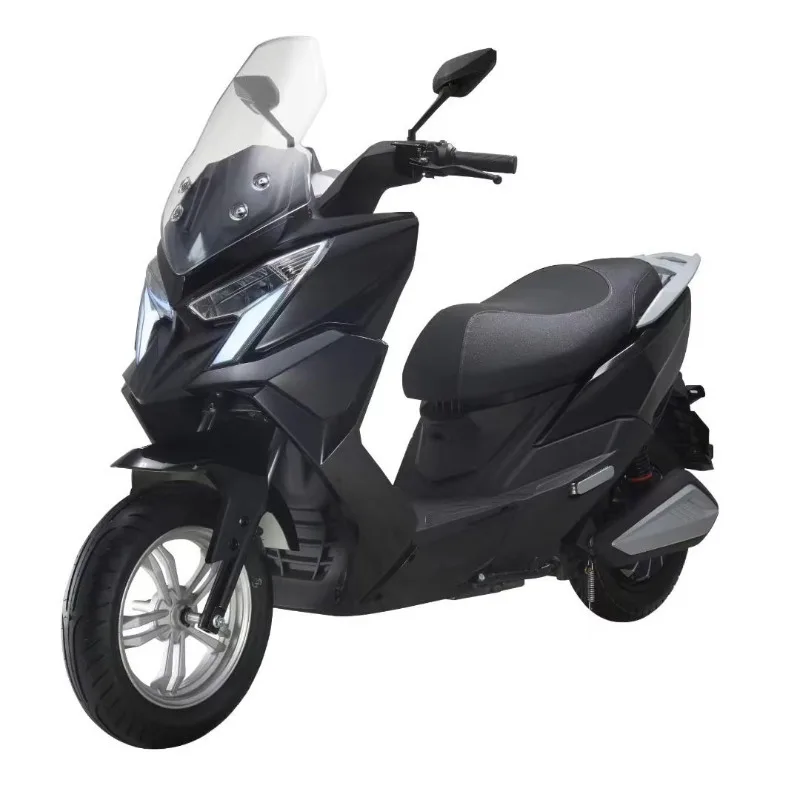 

SXLL Sports bike 2000 watts black electric moped 1500 watts motor 72V 48v lithium EEC certificate approval 60 km/h scooter 150 k