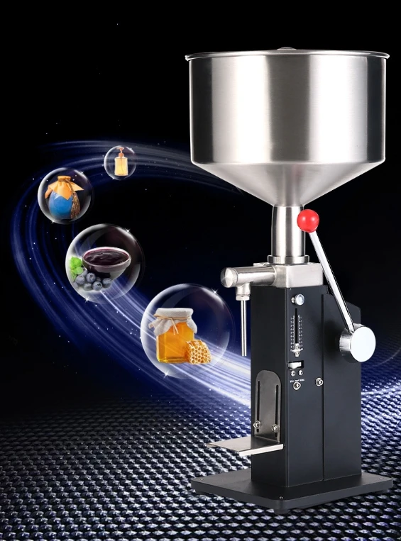 Filling Machine for Pure Water & Juice Gear Core Food Grade Glass Packaging Small Stainless Steel Manual Liquid