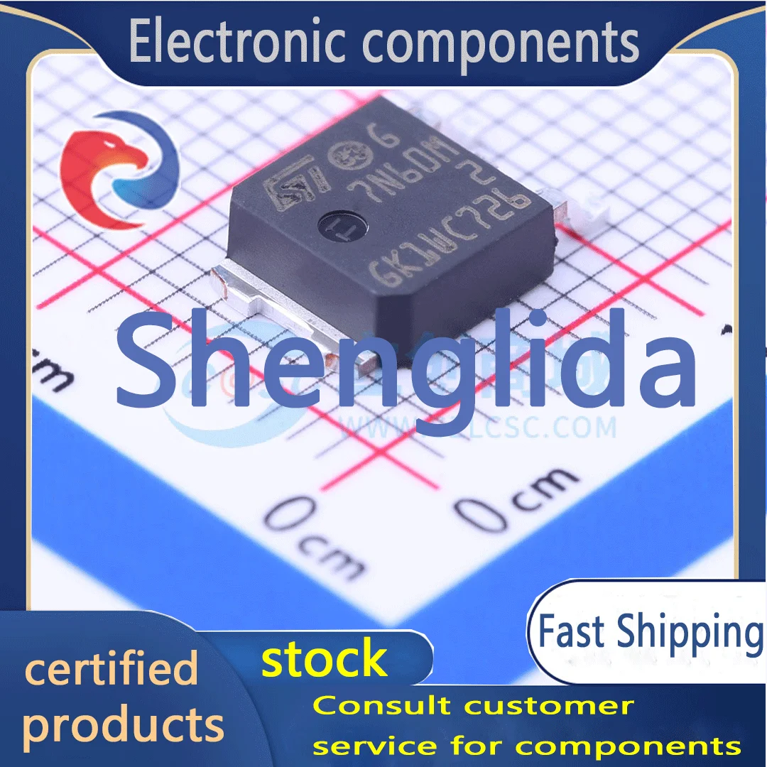 

STD7N60M2 package TO-252-2 (DPAK) field effect transistor (MOSFET) brand new off the shelf 1PCS