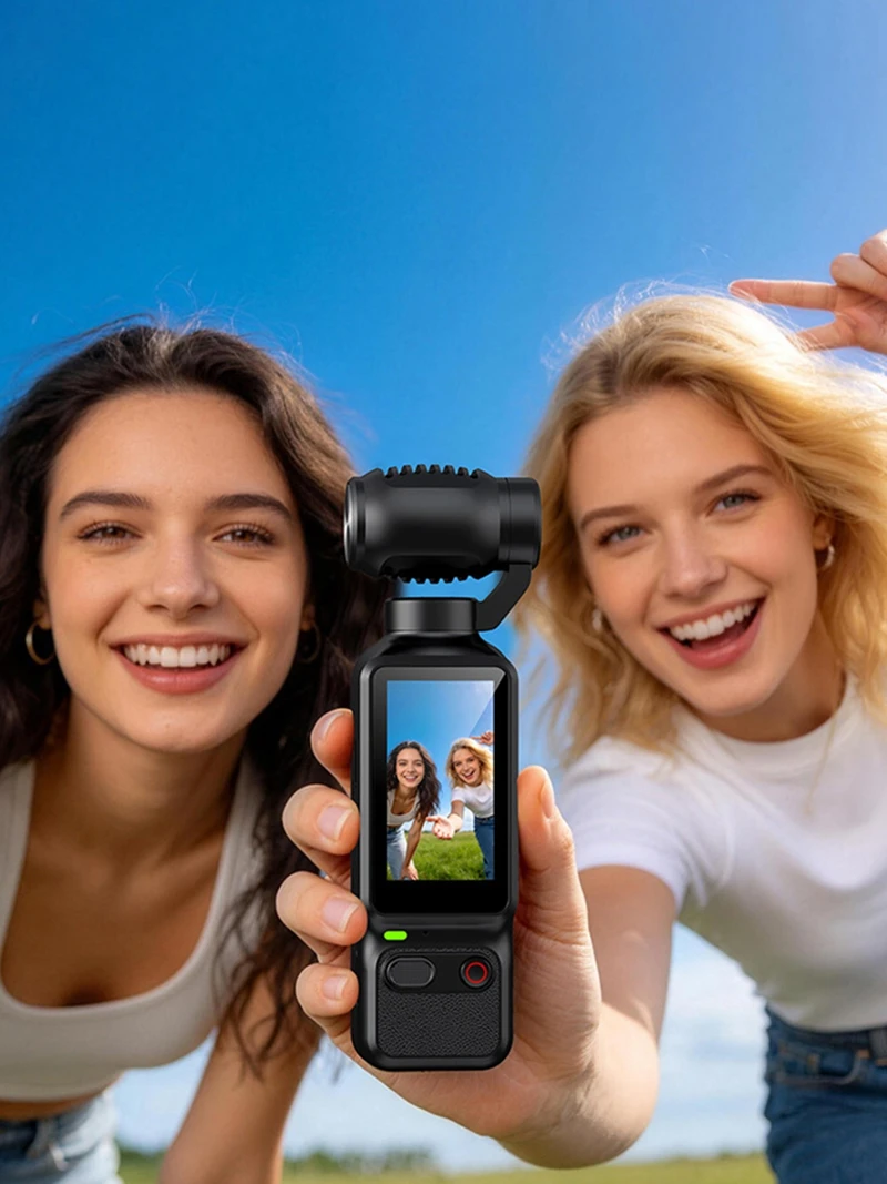 OnePlus HD 4K Pocket-Kamera, Handbuch, 90-180-Grad-Drehung für YouTube-Vlogs, Videoaufnahmen, Aufzeichnung des Lebens, Handheld-Actionkamera – Detail 4