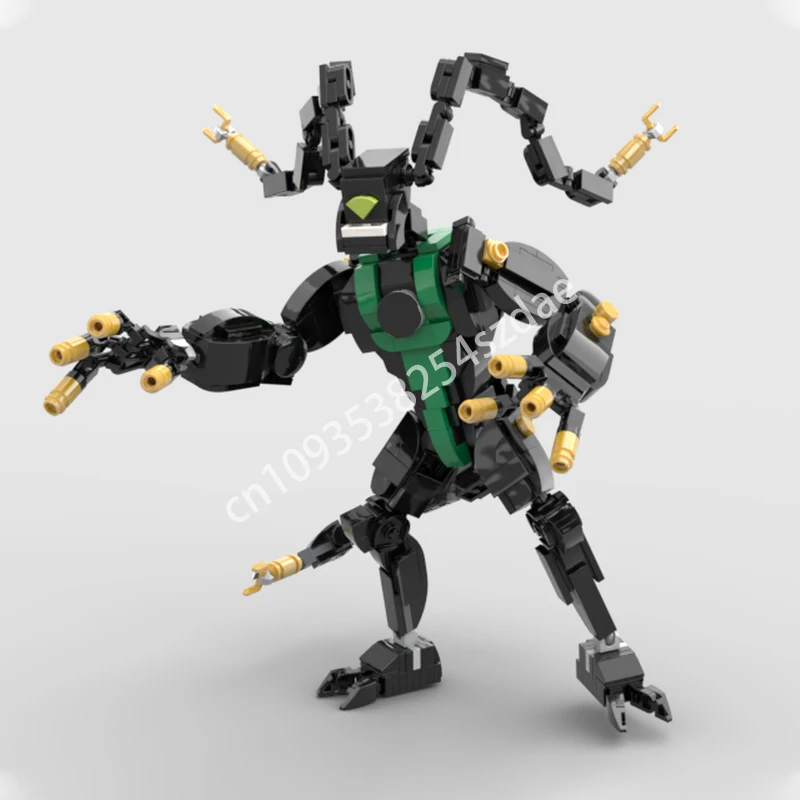 

565 шт. MOC 16 строительных блоков с обратной связью, креативная рождественская игрушка в подарок, практическая игрушка для развития терпении и концентрации