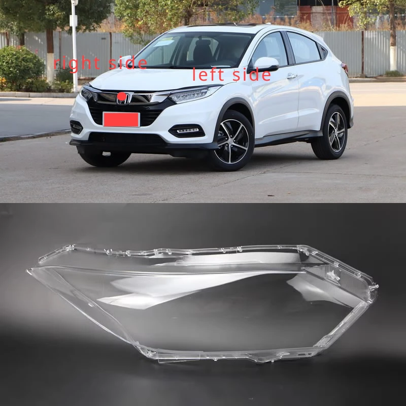 

For Honda VEZEL 15 16 17 18 19 Headlamp Transparent Cover Lamp Shade Headlight Shell Lens Plexiglass Replace Original Lampshade