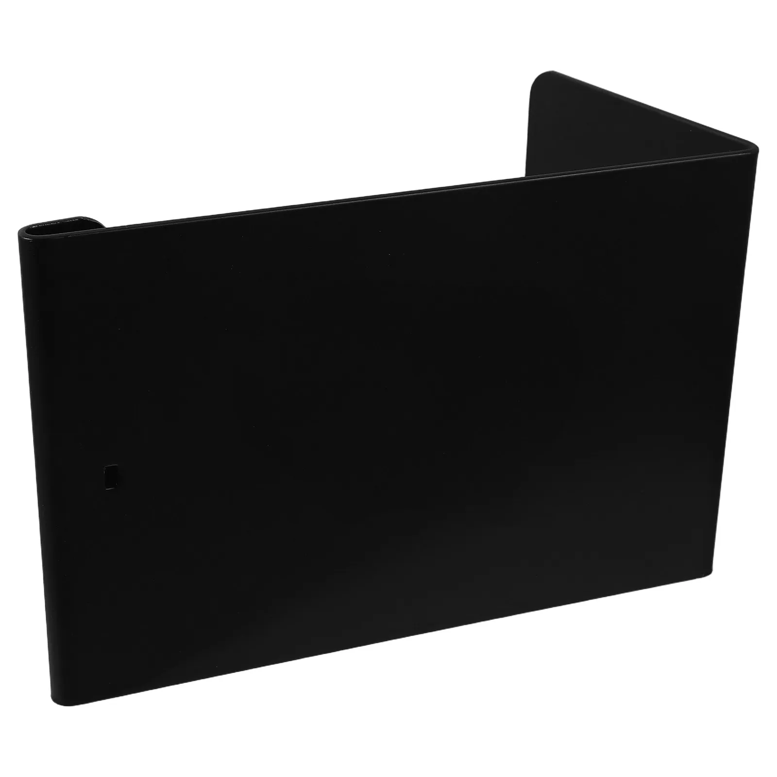 Vertical Black Metal Calendar Stand 8x5 Iron Frame Desk Holder Stable Display Organizer for Office Home Calendar Easel