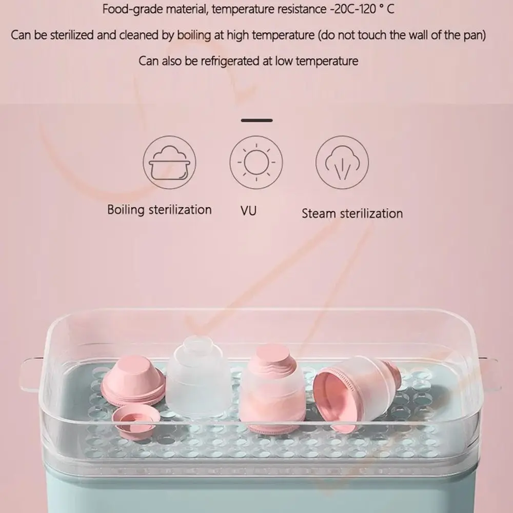 Food Grade 3 Layers Baby Milk Powder Box Compartment Large Capacity Snack Container Sealed Moisture-proof Infant Food Tank Room